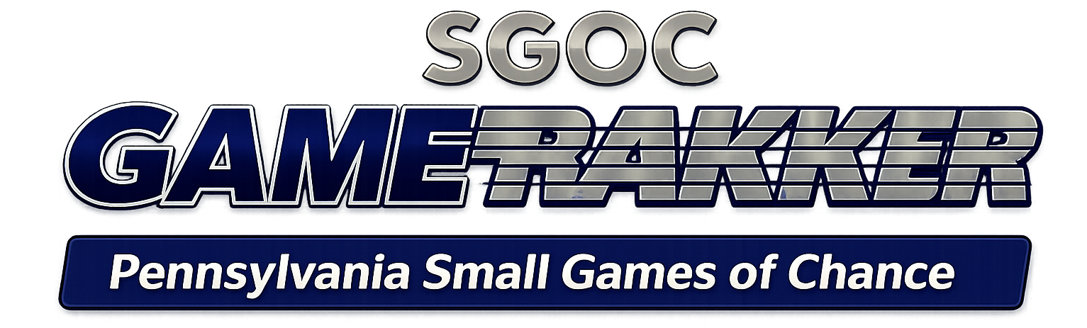 GameTrakker — PA Small Games of Chance